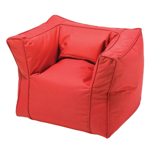 Prissilia Bean Bag - Sofa Red